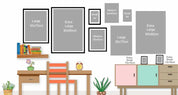 Plane Take Off Paintings Wall Art HD Prints