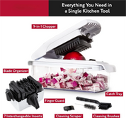 Vegetable Chopper - Food Chopper - Spiral Cutter