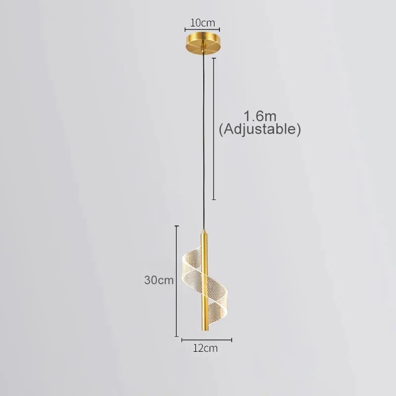 Nordic LED Wall Lamp Indoor Lighting For Bedroom Bedside Parlor
