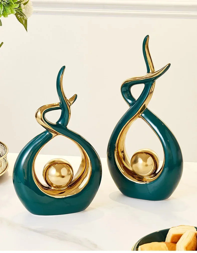 Nordic living room Decor Figurines for Interior