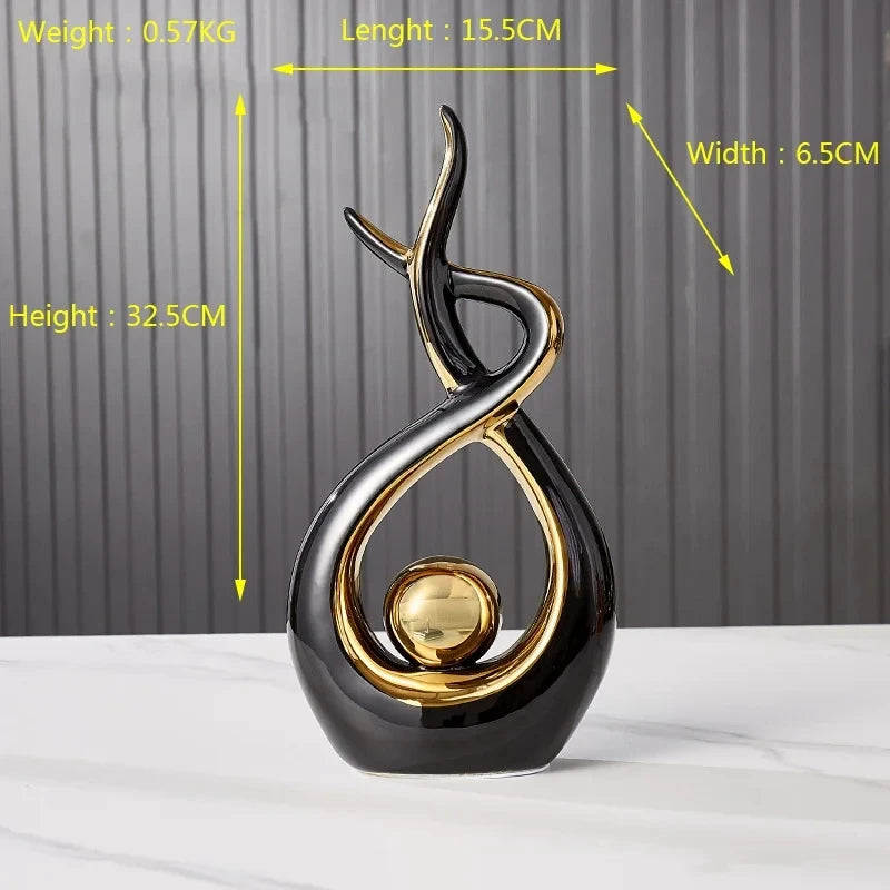 Nordic living room Decor Figurines for Interior