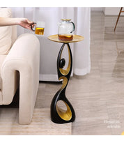 Creative living room Decor Art Abstract Sofa Side Table Light Luxury