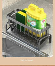Kitchen Spice Storage Shelf with Drainage Rack