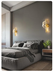 Nordic LED Wall Lamp Indoor Lighting For Bedroom Bedside Parlor