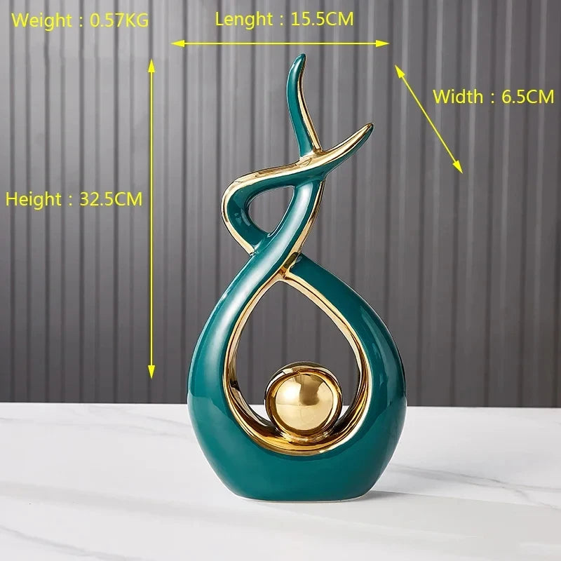 Nordic living room Decor Figurines for Interior