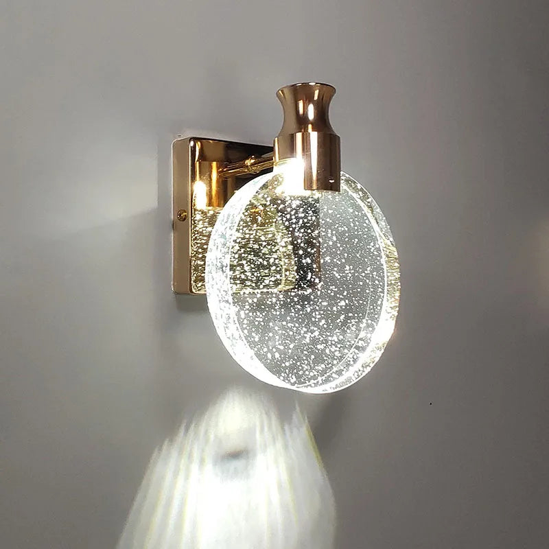 Crystal Wall Lamp Led Modern Lighting Luxury