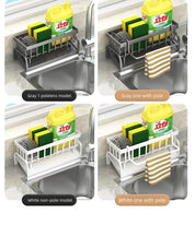 Kitchen Spice Storage Shelf with Drainage Rack
