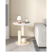 Living room sofa, small coffee table, side cabinet