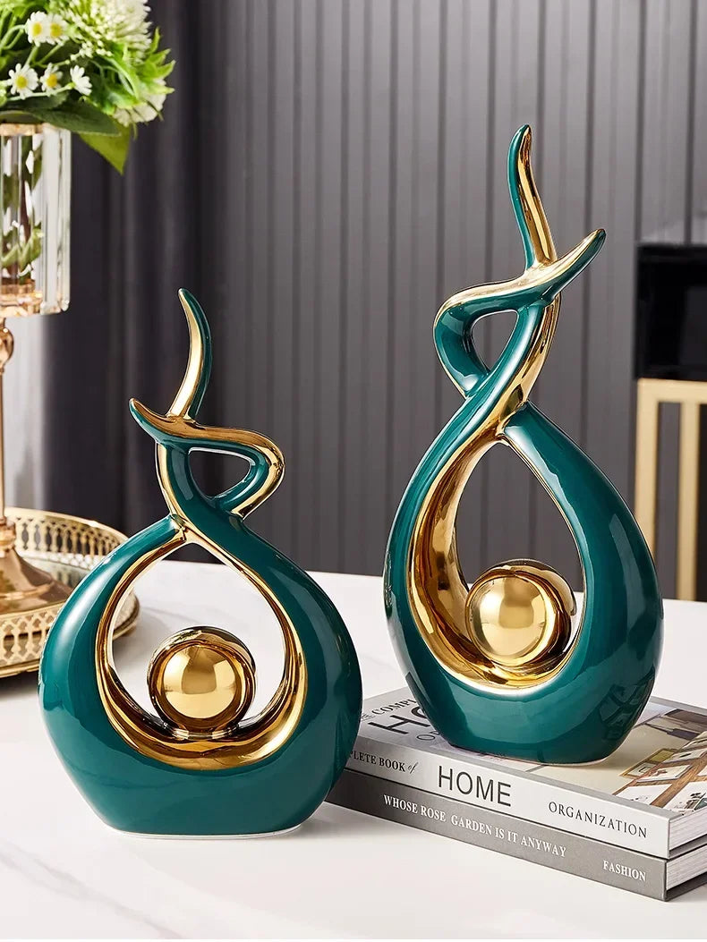 Nordic living room Decor Figurines for Interior