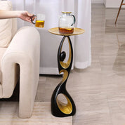 Creative living room Decor Art Abstract Sofa Side Table Light Luxury