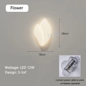 White Cloud Wall Lamps for Children's Room Nursery Room Star Shape