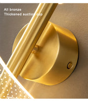 Nordic LED Wall Lamp Indoor Lighting For Bedroom Bedside Parlor
