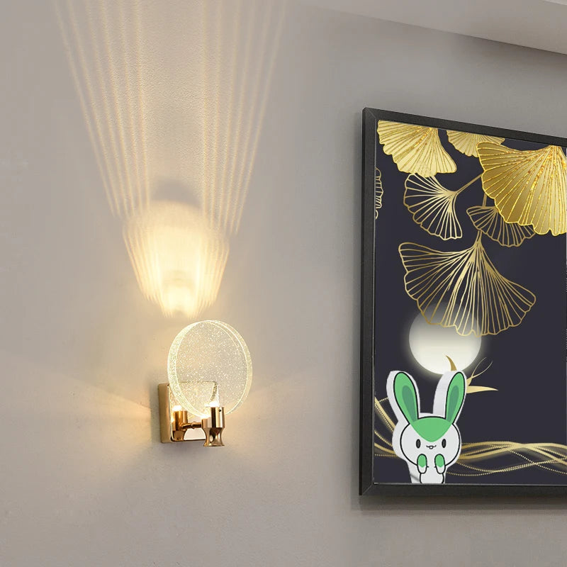 Crystal Wall Lamp Led Modern Lighting Luxury