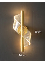 Nordic LED Wall Lamp Indoor Lighting For Bedroom Bedside Parlor