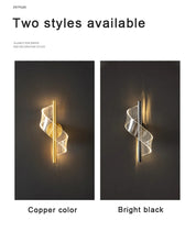 Nordic LED Wall Lamp Indoor Lighting For Bedroom Bedside Parlor