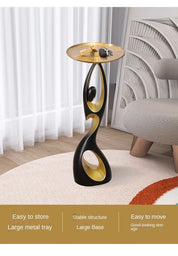 Creative living room Decor Art Abstract Sofa Side Table Light Luxury