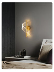 Nordic LED Wall Lamp Indoor Lighting For Bedroom Bedside Parlor