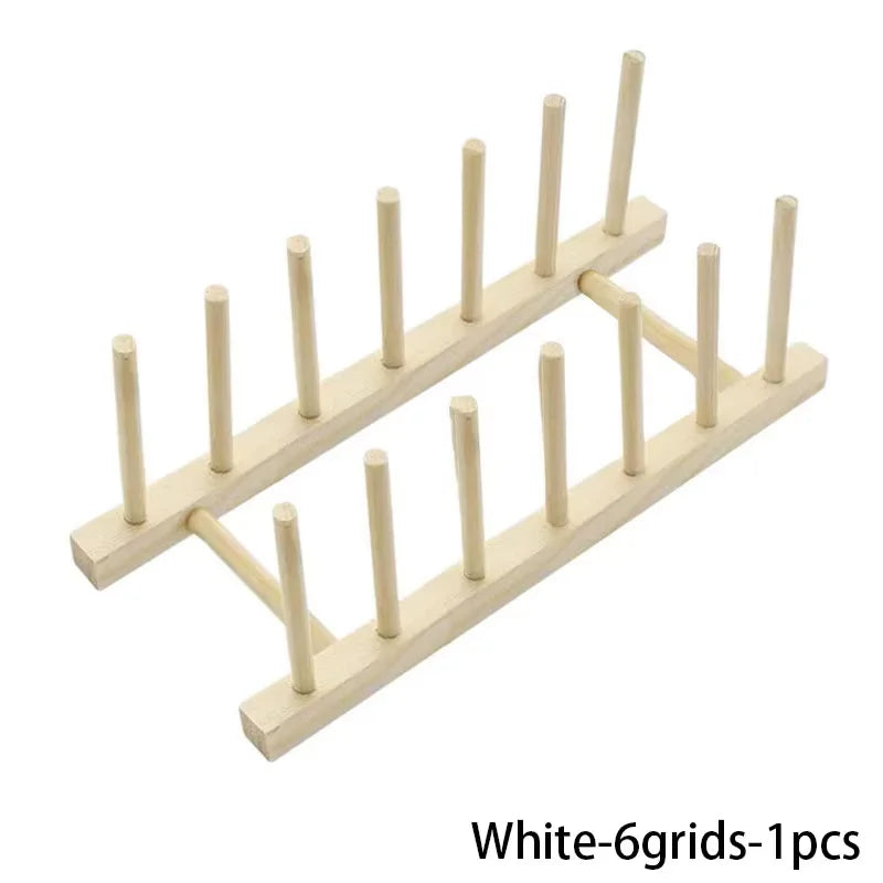 Wooden Shelf Kitchen Dishwashing Cover Multifunctional Drainage