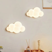 White Cloud Wall Lamps for Children's Room Nursery Room Star Shape