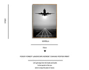 Plane Take Off Paintings Wall Art HD Prints