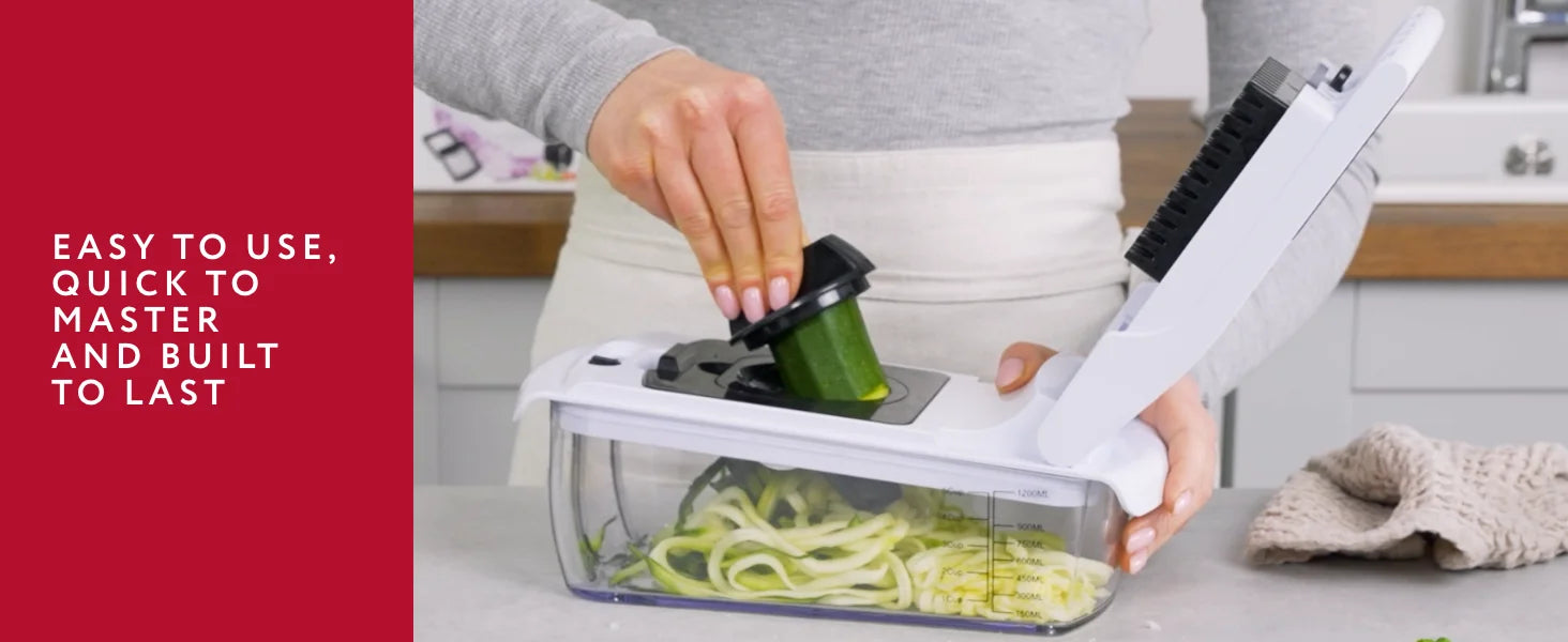 Vegetable Chopper - Food Chopper - Spiral Cutter