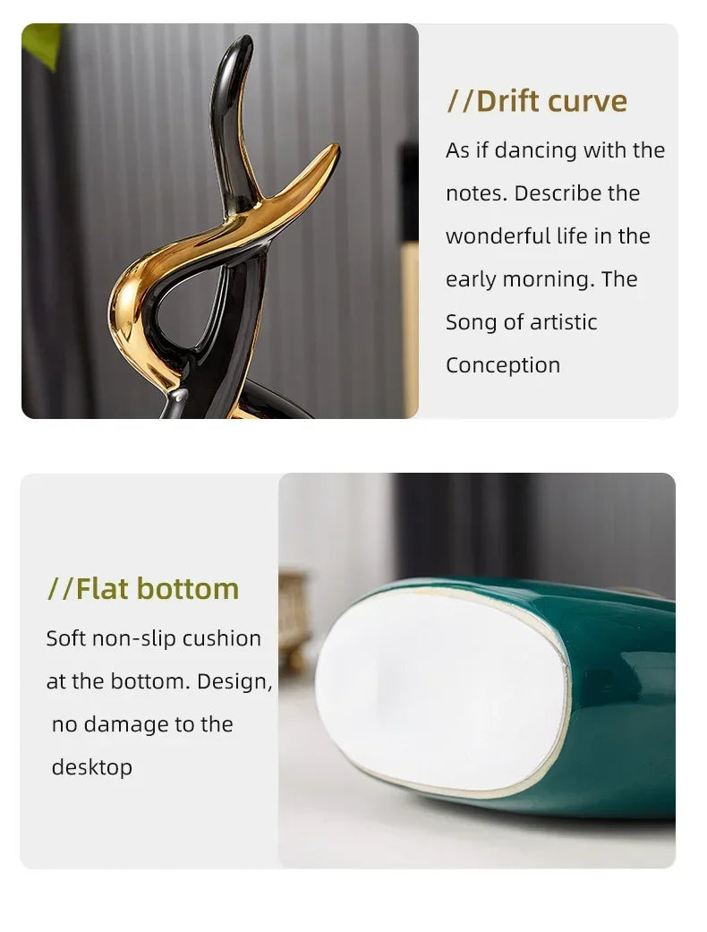 Nordic living room Decor Figurines for Interior