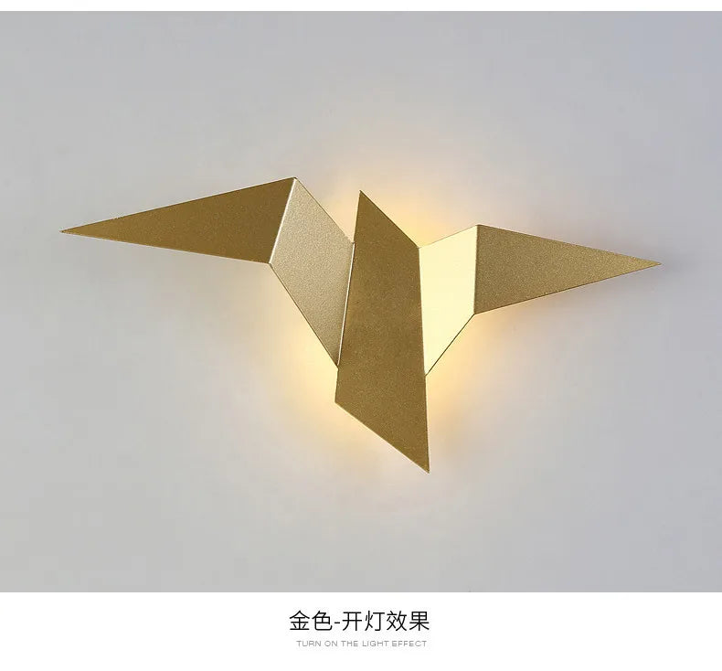 bird wall lamps Bedroom Decor Wall Lights Indoor