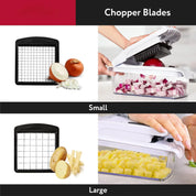 Vegetable Chopper - Food Chopper - Spiral Cutter