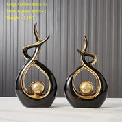 Nordic living room Decor Figurines for Interior