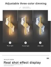 Nordic LED Wall Lamp Indoor Lighting For Bedroom Bedside Parlor