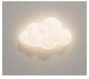White Cloud Wall Lamps for Children's Room Nursery Room Star Shape