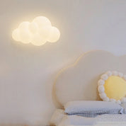 White Cloud Wall Lamps for Children's Room Nursery Room Star Shape